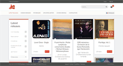 Desktop Screenshot of evasion-music.com